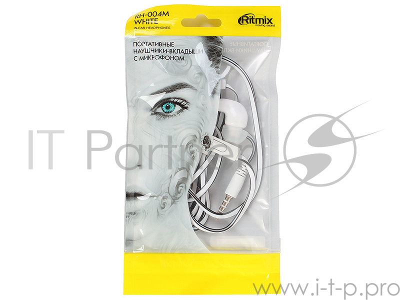 Гарнитура Ritmix RH-004M White