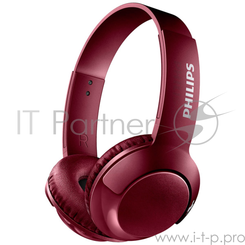 Наушники Philips SHB3075RD/00 Bluetooth темно-красный
