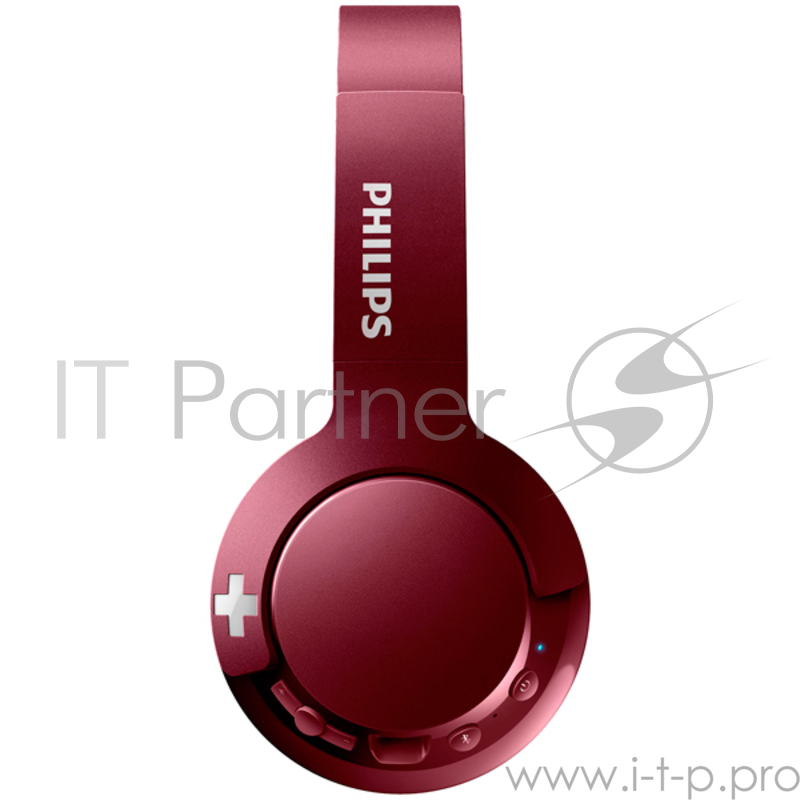 Наушники Philips SHB3075RD/00 Bluetooth темно-красный
