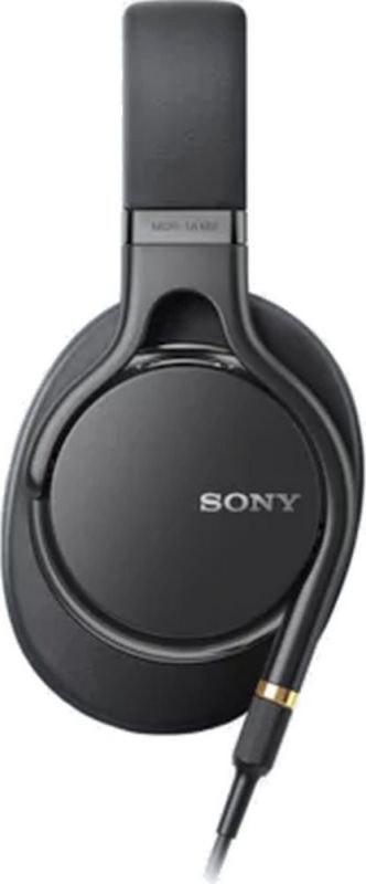 Гарнитура накладные Sony MDR-1AM2 1.2м черный проводные (оголовье)