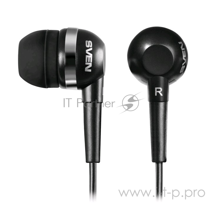 Внутриканальные наушники SVEN E-140, черный Внутриканальные наушники SVEN E-140, черный