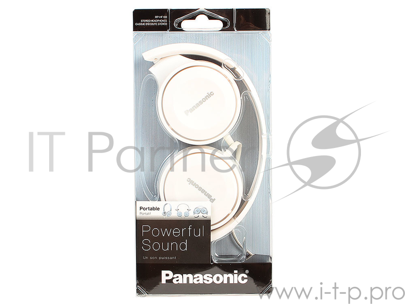 Наушники Panasonic RP-HF100GC-W белые