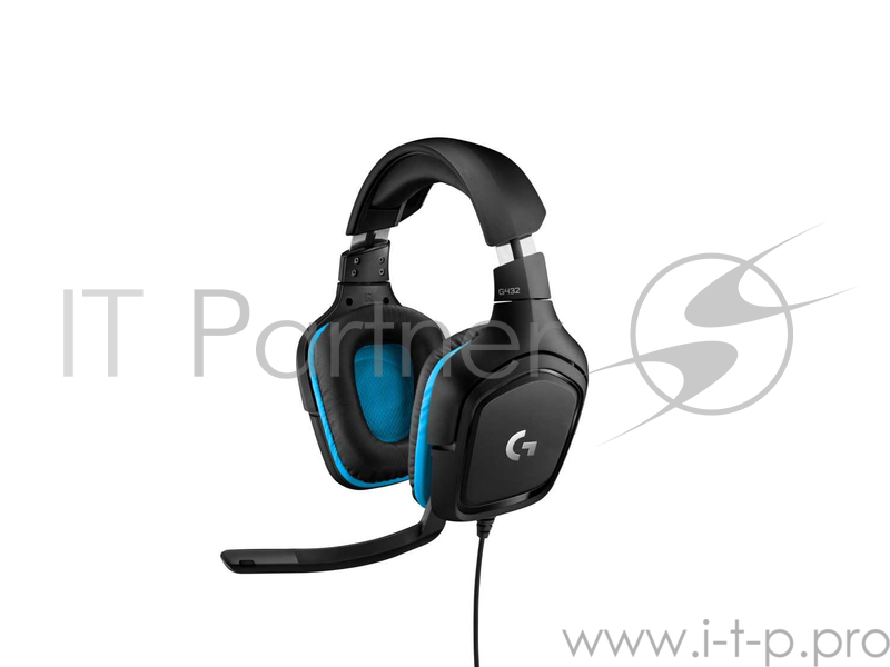 Гарнитура Logitech Headset G432 Wired Gaming Leatherette Retail