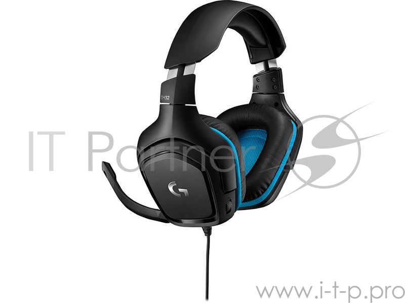Гарнитура Logitech Headset G432 Wired Gaming Leatherette Retail
