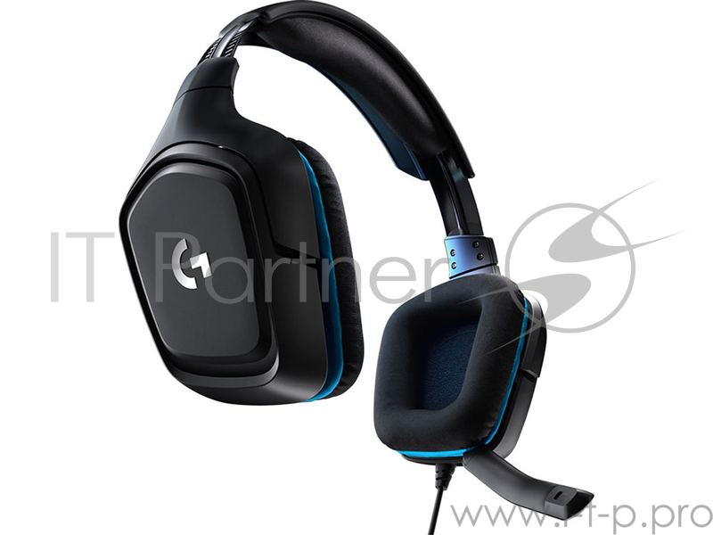 Гарнитура Logitech Headset G432 Wired Gaming Leatherette Retail