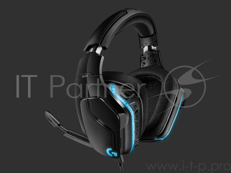Гарнитура Logitech Headset G635 Wired 7.1 LIGHTSYNC Gaming Retail