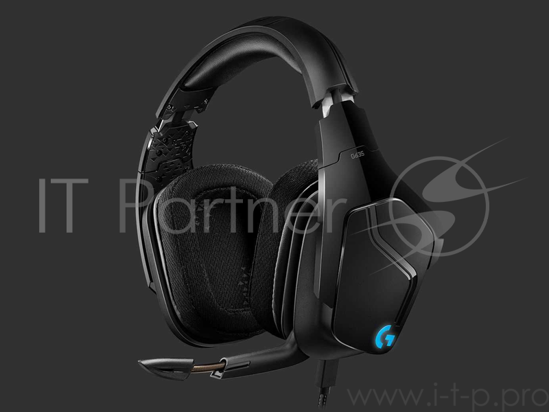 Гарнитура Logitech Headset G635 Wired 7.1 LIGHTSYNC Gaming Retail