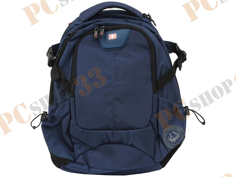 Рюкзак Continent BP-306 Blue для ноутбука 15.6, черно-синий