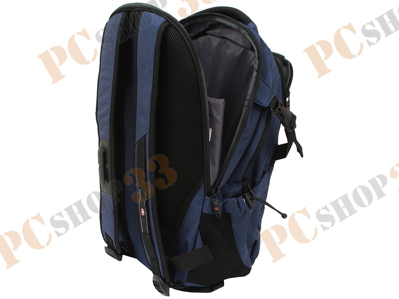 Рюкзак Continent BP-306 Blue для ноутбука 15.6, черно-синий