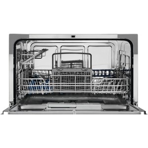 Посудомоечная машина ELECTROLUX ESF2400OS / 43.8x55x50, 6 программ, 6 комплектов, серебристая