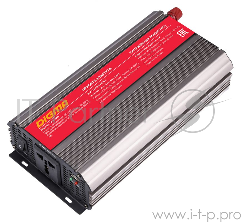 Автоинвертор Digma DCI-1000 1000Вт