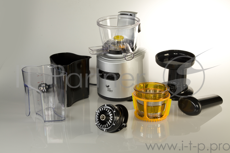 Соковыжималка шнековая Kitfort КТ-1101-3 150Вт серый