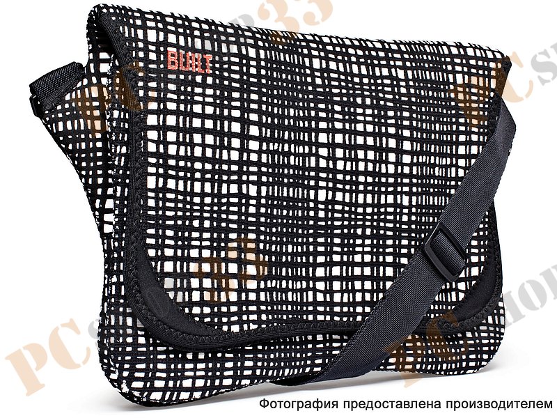 Портфель BUILT Neoprene Messenger Bag 11-13 E-MS13-CGD для ноутбука 11-13, City Grid