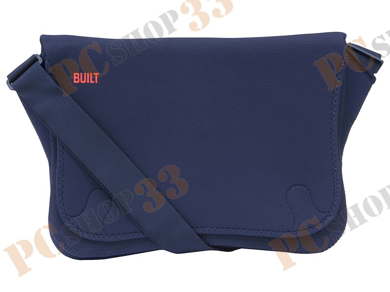 Портфель BUILT Soho Laptop Messenger Bag E-MS16-NAV для ноутбука 16, Navy Blue