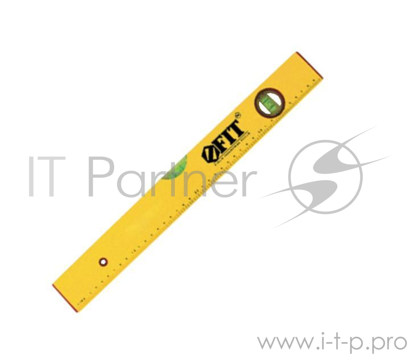 Уровень FIT 18004 (2 глазка) желтый 400мм
