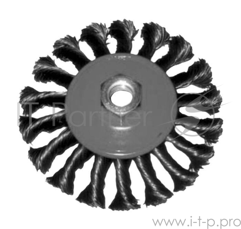 Кордщетка FIT 39101 колесо 100мм витая