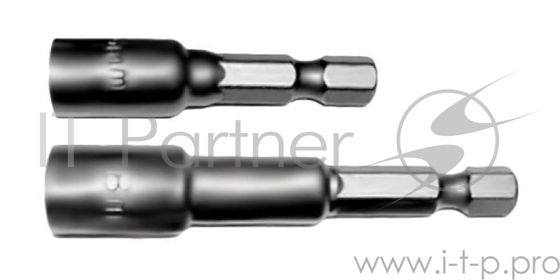 Насадка FIT 57938 для шурупов и болтов с 6-гранной головкой профи (d=8мм l=48 мм)