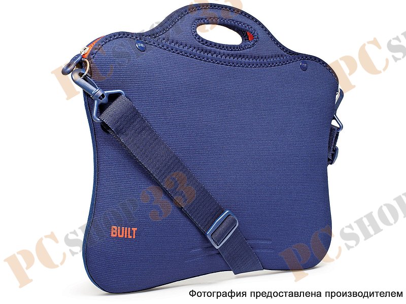 Портфель BUILT Laptop Portfolio E-PW15-NAV для ноутбука 15.4 Wide, Navy Blue