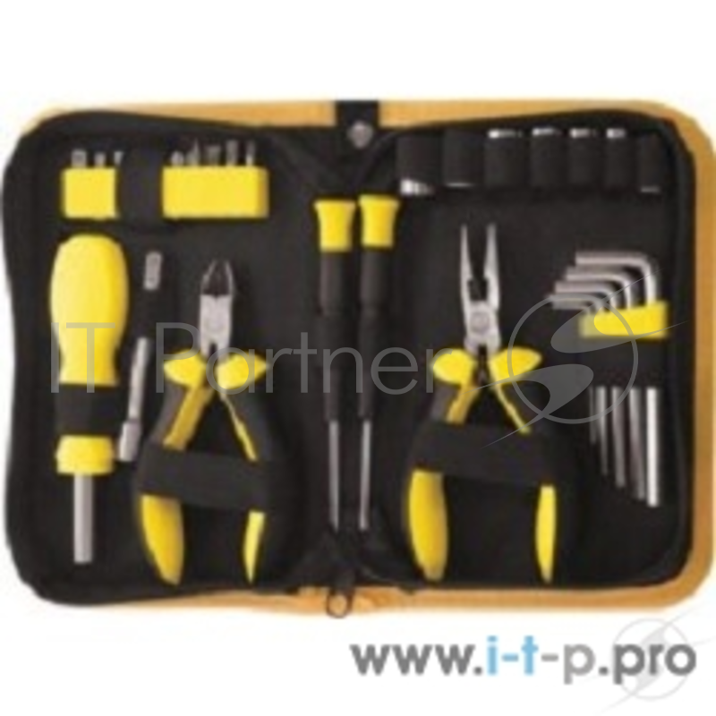 Наборы инструмента FIT 65137 Набор инструмента 29 шт. ( отвертки, биты, ключи HEX, пассатижи )