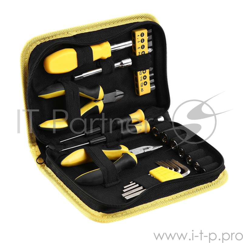 Наборы инструмента FIT 65137 Набор инструмента 29 шт. ( отвертки, биты, ключи HEX, пассатижи )