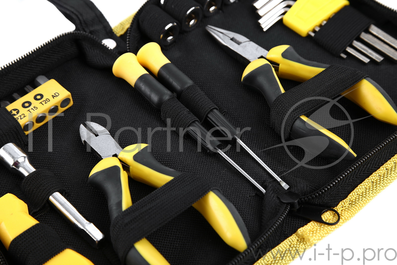 Наборы инструмента FIT 65137 Набор инструмента 29 шт. ( отвертки, биты, ключи HEX, пассатижи )