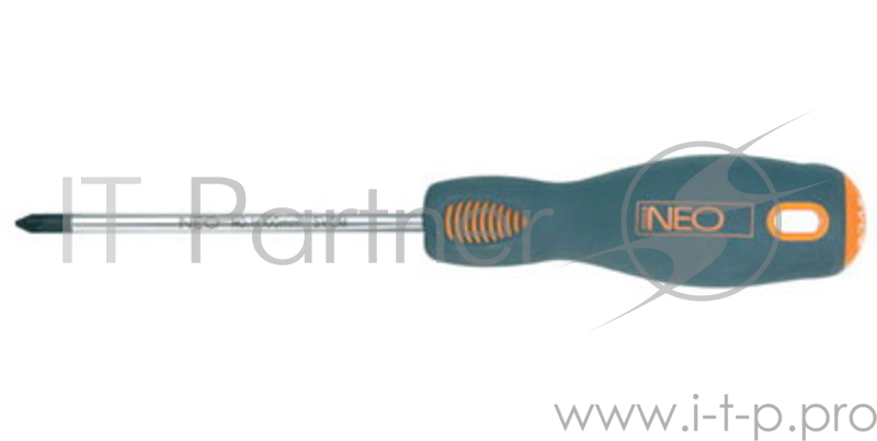 Отвертка NEO 04-031 крестовая Pozidriv PZ0x75мм, CrMo