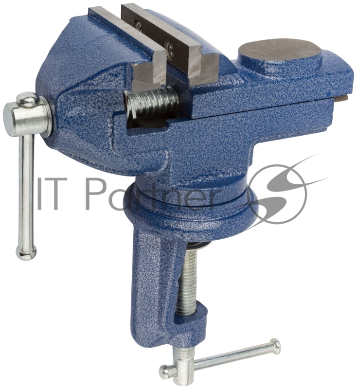 Тиски FIT 59506 настольные, усиленные, поворотные 65 мм