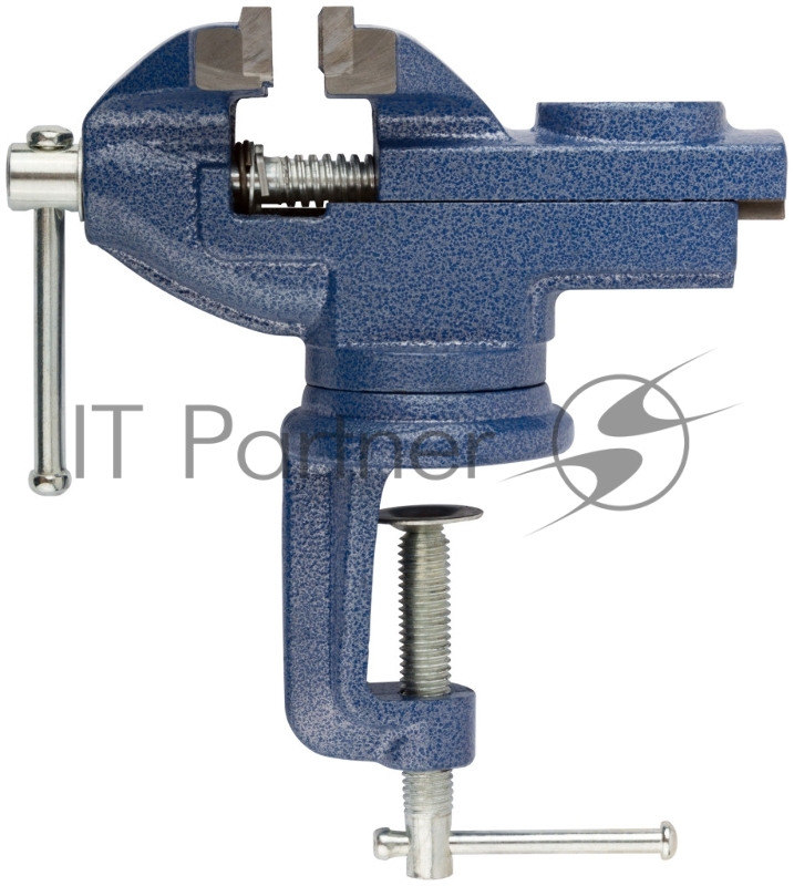 Тиски FIT 59506 настольные, усиленные, поворотные 65 мм