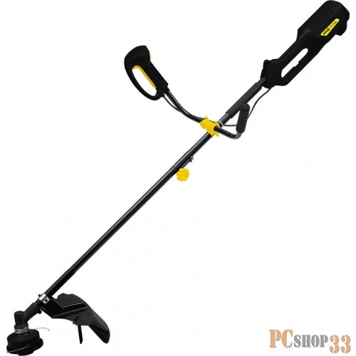 Триммер электрический Huter GET-1500B 1500Вт неразбор.штан. реж.эл.:леска/нож