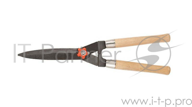 Кусторез FIT 77107 50см деревян. ручки волнистое лезвие