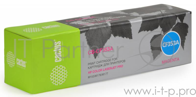 Картридж Cactus (CF353A) для HP M176/M177, №130A M, 1K