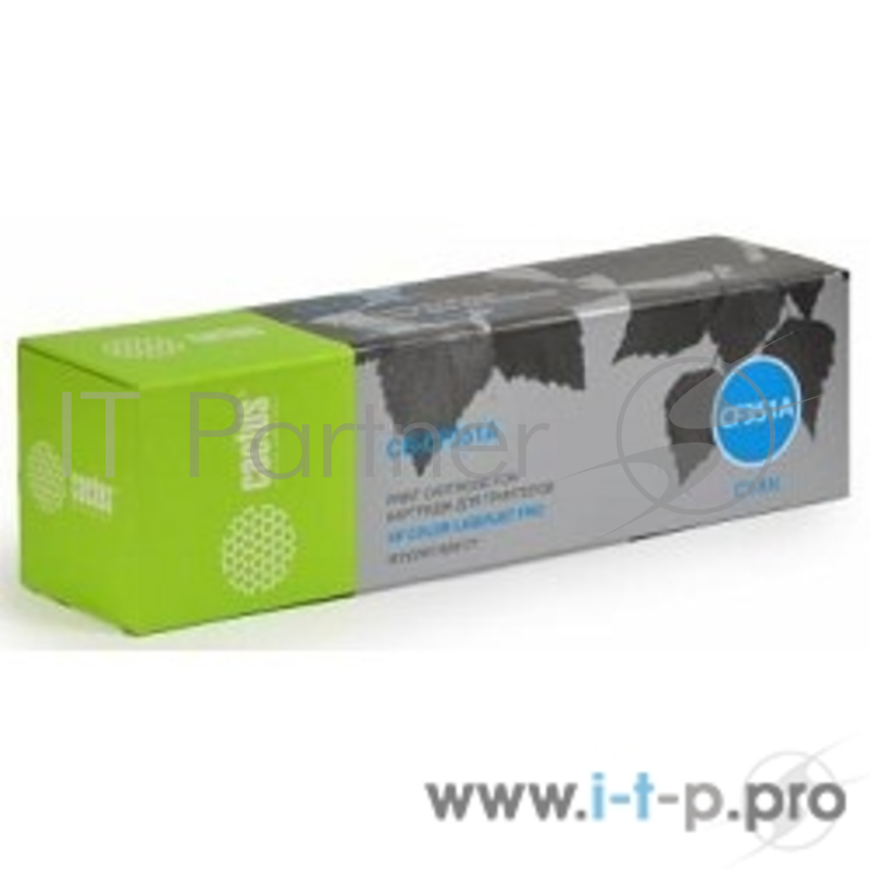 Картридж Cactus (CF351A) для HP M176/M177, №130A C, 1K