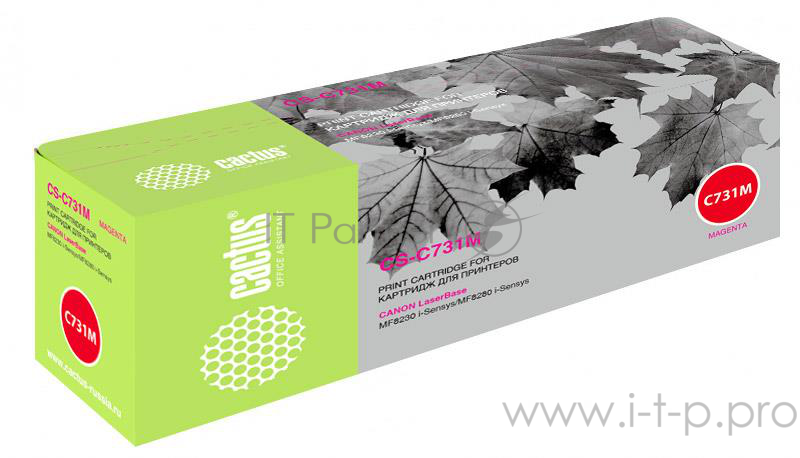 Картридж Cactus (Cartridge 731M) для Canon LaserBase MF8230 i-Sensys/MF8280 i-Sensys, №731 M, 1.8K