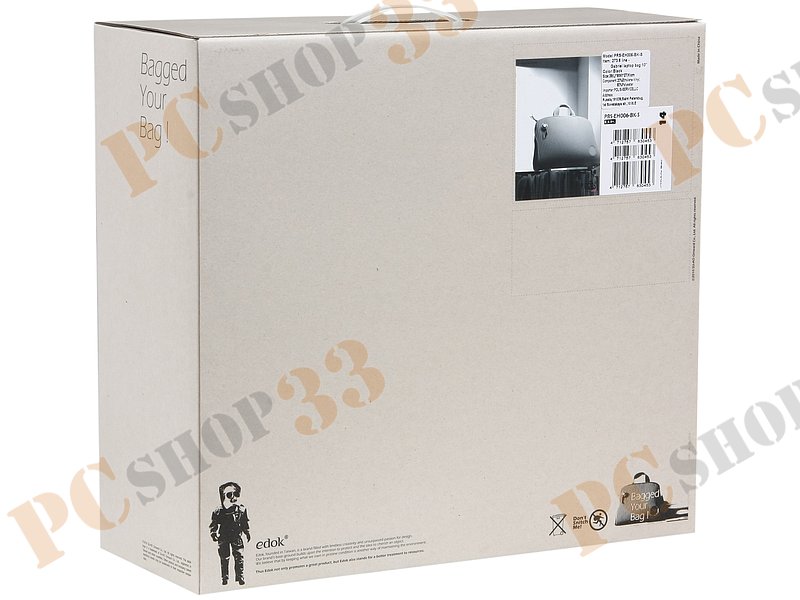 Сумка Edok PRS-EH006-BK-S для ноутбука 10, черный