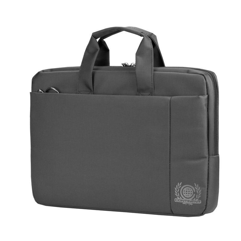 Сумка Continent CC-215 GR для ноутбука 15.6, серый