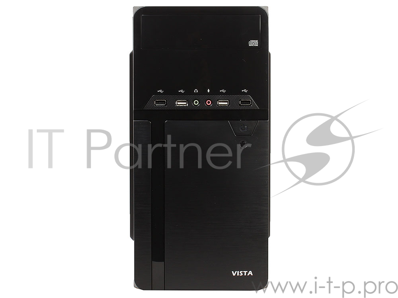 Корпус Sunpro VISTA IV, mATX, без БП, 4*USB2.0 , ДхШхВ: 365*175*365мм, мат.плата до 24.4*20.5см