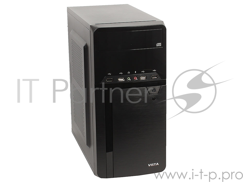 Корпус Sunpro VISTA IV, mATX, без БП, 4*USB2.0 , ДхШхВ: 365*175*365мм, мат.плата до 24.4*20.5см