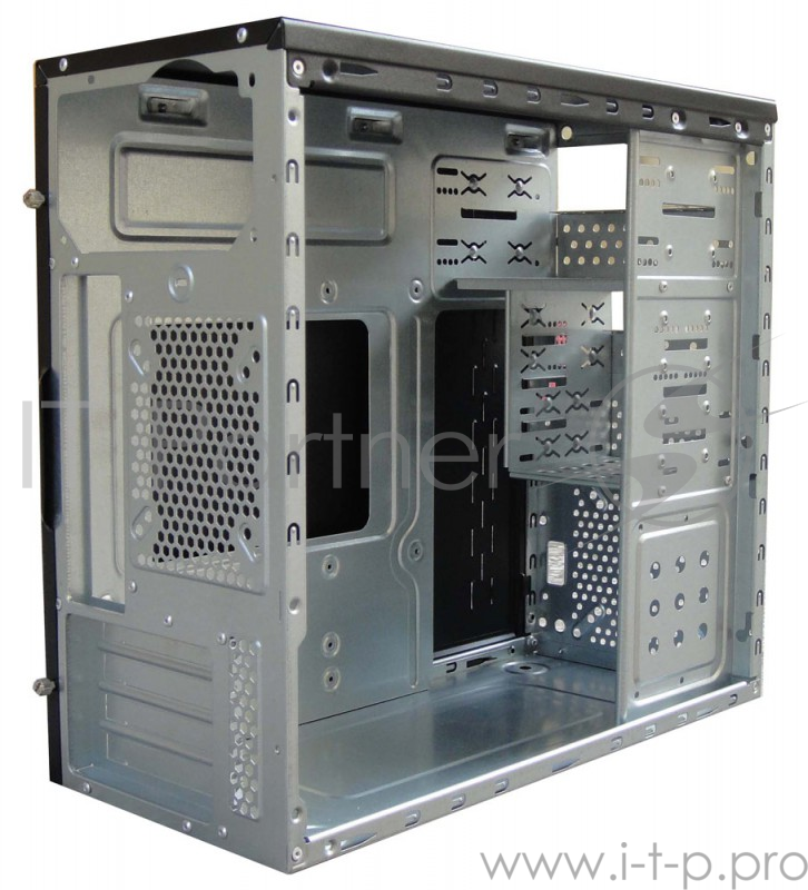 Корпус Formula FM-501D черный 400W mATX 1x92mm 2xUSB2.0 audio