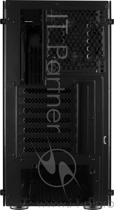 Корпус Aerocool KLAW, ATX, 0,6мм, без БП, окно из закаленного стекла, 228x445,5x461мм (ШxГxВ), USB3.0 x1, USB2.0 x2, пульт ДУ и контроллер для 10х RGB