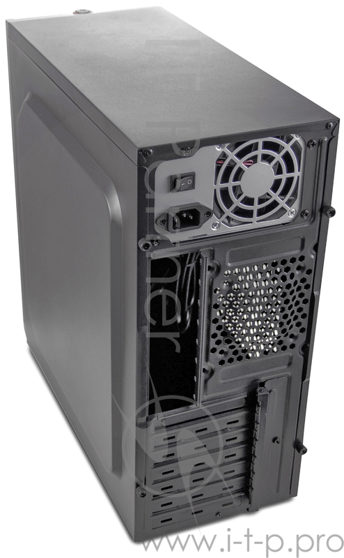 Корпус 3Cott 7001, ATX, 450Вт, черный, 2х USB2.0, 405*196*420мм