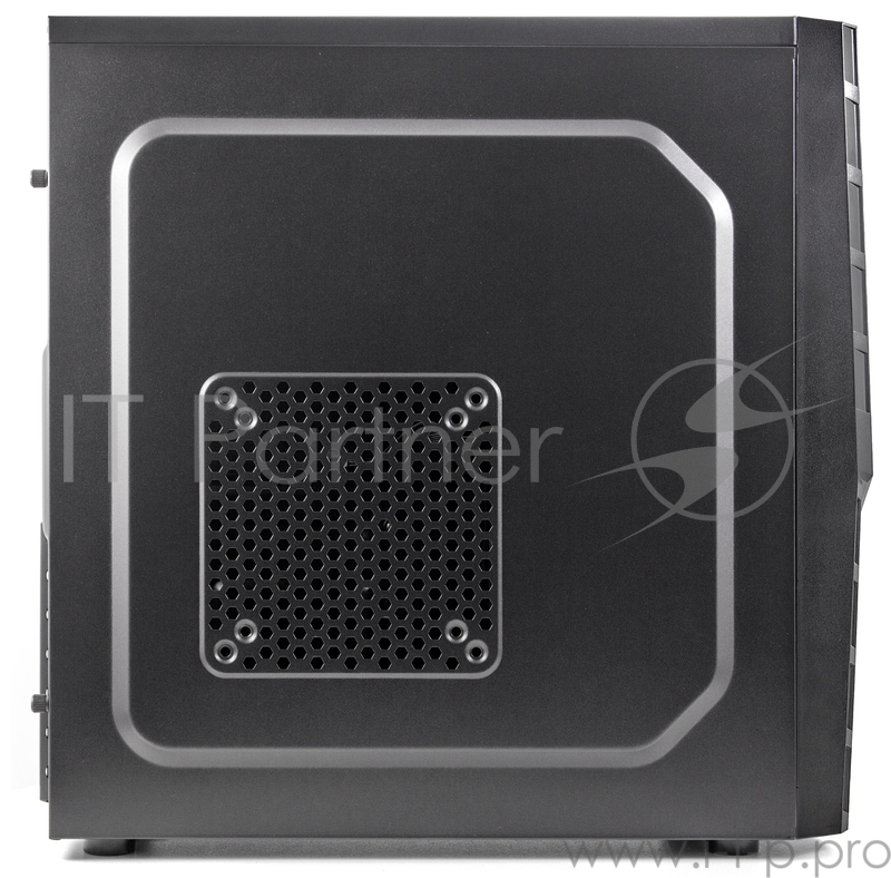 Корпус 3Cott 7001, ATX, 450Вт, черный, 2х USB2.0, 405*196*420мм