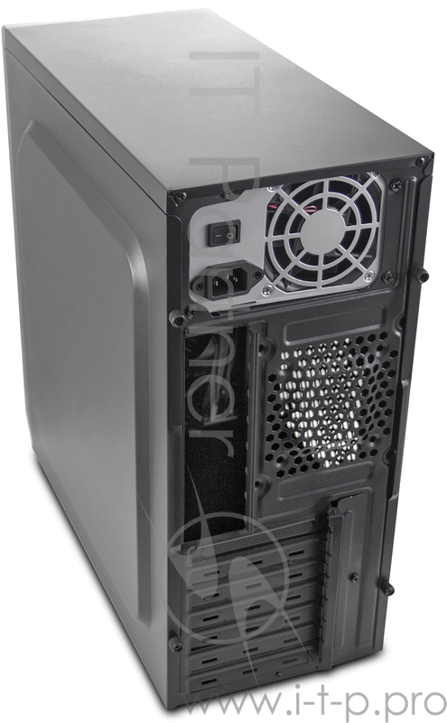 Корпус 3Cott 7002, ATX, 450Вт, черный, 2х USB2.0, 405*196*420мм