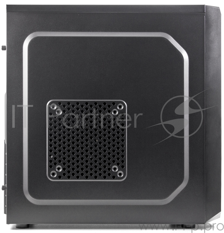 Корпус 3Cott 7002, ATX, 450Вт, черный, 2х USB2.0, 405*196*420мм