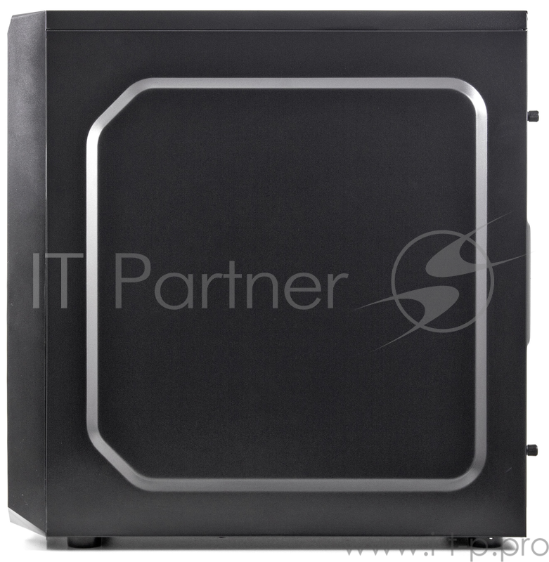 Корпус 3Cott 7002, ATX, 450Вт, черный, 2х USB2.0, 405*196*420мм