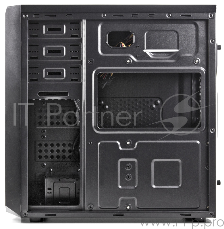 Корпус 3Cott 7002, ATX, 450Вт, черный, 2х USB2.0, 405*196*420мм