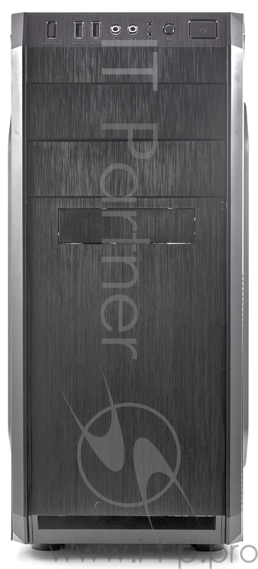 Корпус 3Cott 7003, ATX, 450Вт, черный, 2х USB2.0, 405*196*420мм