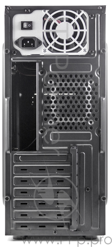 Корпус 3Cott 7003, ATX, 450Вт, черный, 2х USB2.0, 405*196*420мм