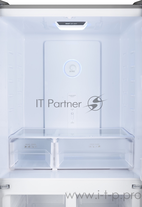 Холодильник Weissgauff WCD486NFB черный