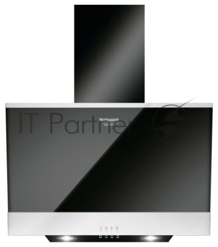 Вытяжка HOTPOINT-ARISTON Вытяжка HOTPOINT-ARISTON/ Наклонная, 60 см, 647 м3/ч, 3 сорости, черный