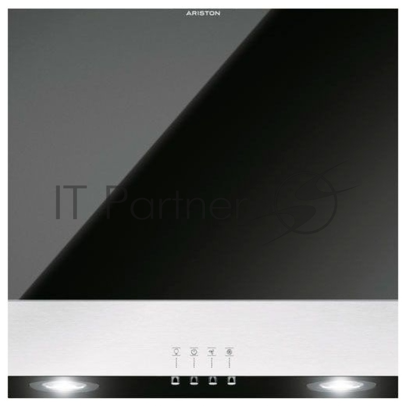 Вытяжка HOTPOINT-ARISTON Вытяжка HOTPOINT-ARISTON/ Наклонная, 60 см, 647 м3/ч, 3 сорости, черный